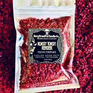 Roasty Toasty Reindeer Sizzling Room Salt Potpourri: Festive Fireplace Scent